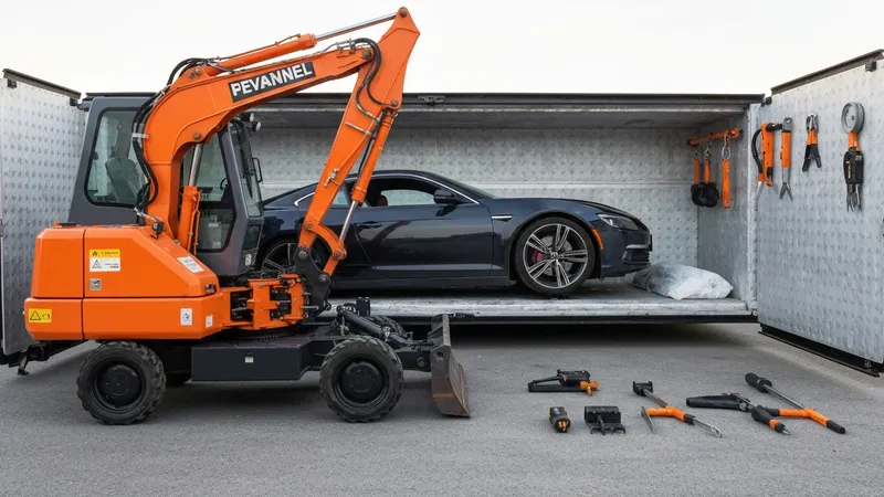 Équipement nécessaire pour l'enlèvement d'épaves