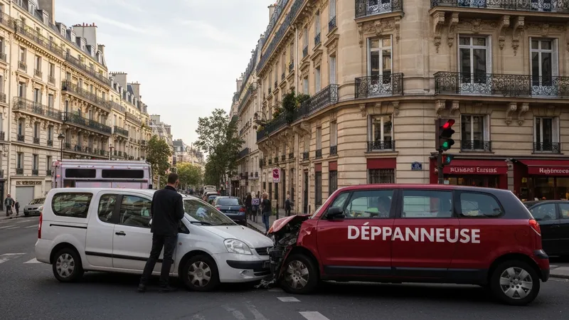 Services d'enlèvement d'épaves à Paris