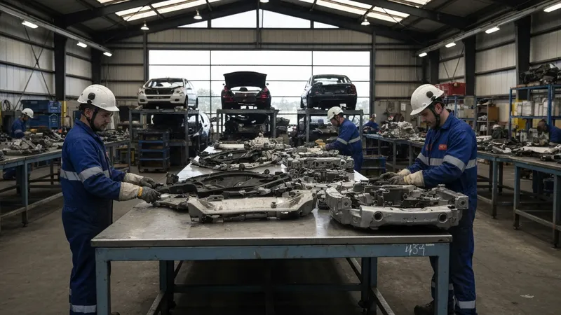 Régulations sur le recyclage des pièces